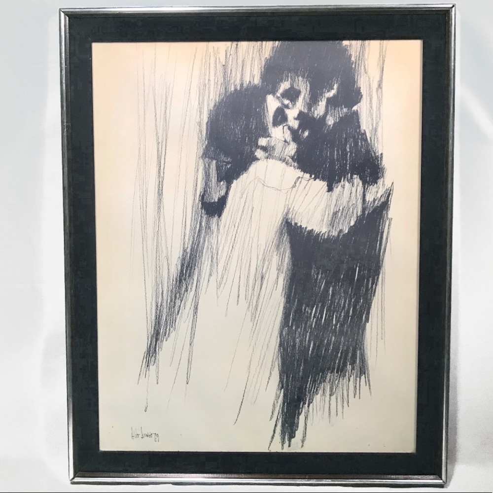 ⭐️HP⭐️ Mid-Century Aldo Luongo "Young Lovers" - Picture 7 of 8